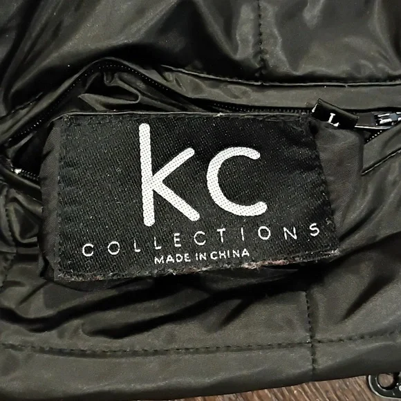 Leopard Print Faux Fur Quilted Vest Size Medium - Picture 3 of 4